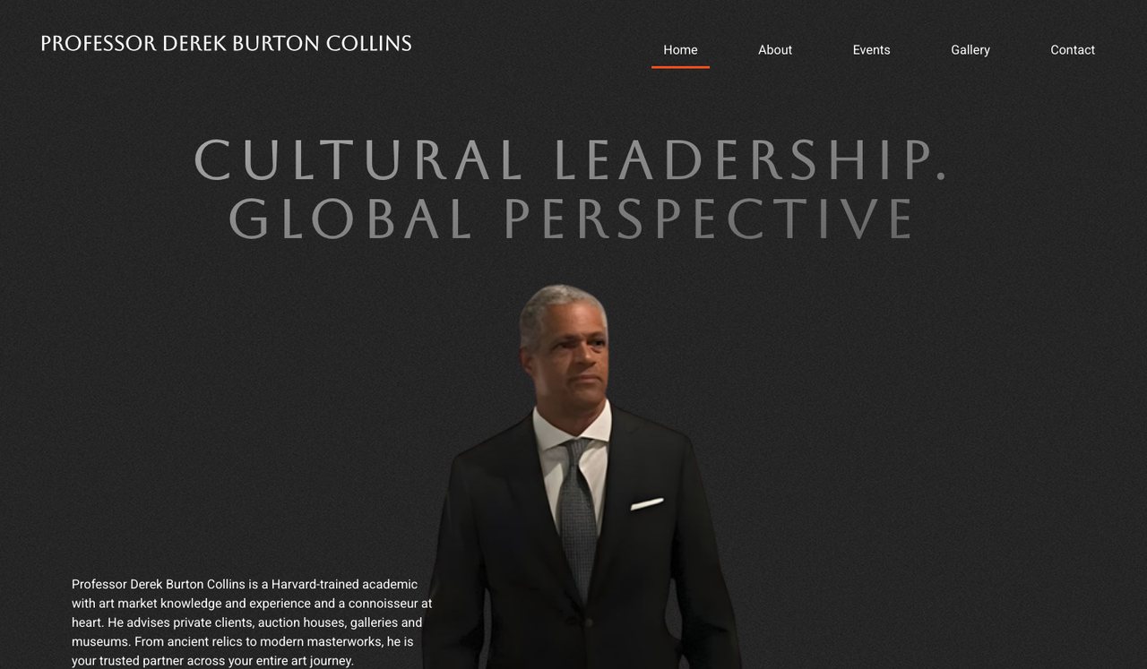 Prof. Derek Burton Collins website